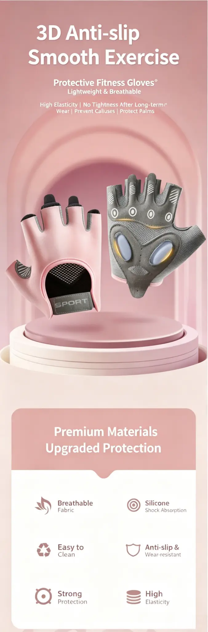 fitness gloves main banner