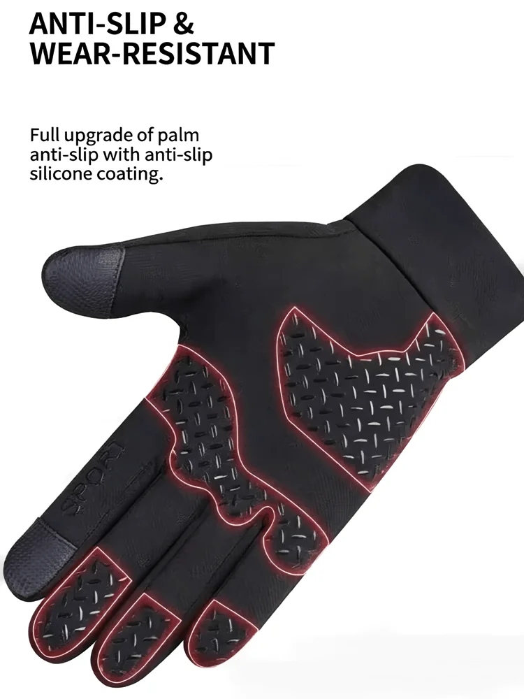 gloves anti-slip silicone palm