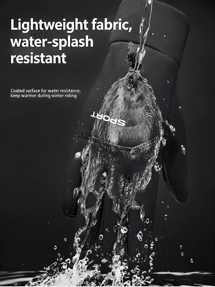 gloves waterproof lightweight fabric